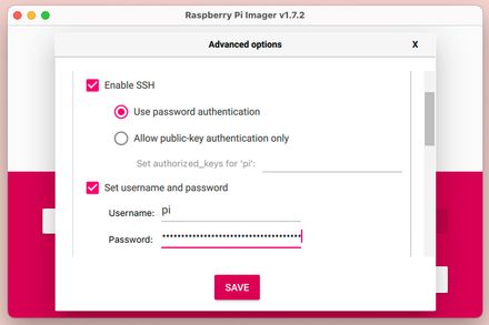 raspberry pi advanced options