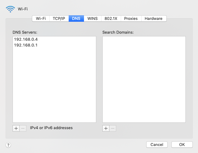 network setup network setup