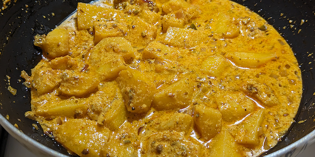 Dahi wale aloo